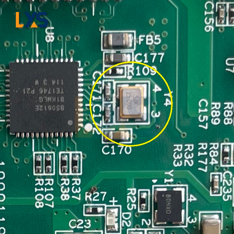 RoHS compliant 3.22.51.0mm crystal oscillator - Reference temperature -20~+70℃ - Mining equipment essential