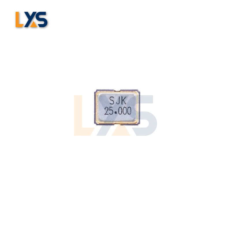 High-precision SJK 25.000 Crystal Oscillator for Bitmain Hashboard - Nominal frequency 25MHz