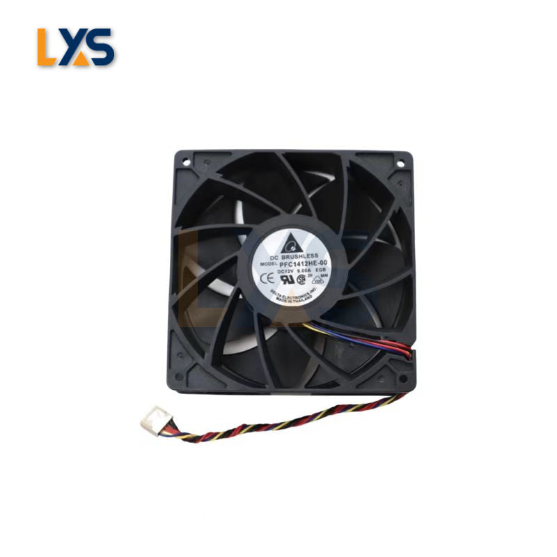 Quiet and Powerful 140mm Cooling Fan - Ideal for Crypto Mining Equipment