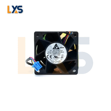 Upgrade Your Whatsminer PSU with PFR0612DHE Replacement Fan - 60x60x38mm, DC 12V, 2A, Optimal Cooling, New Condition
