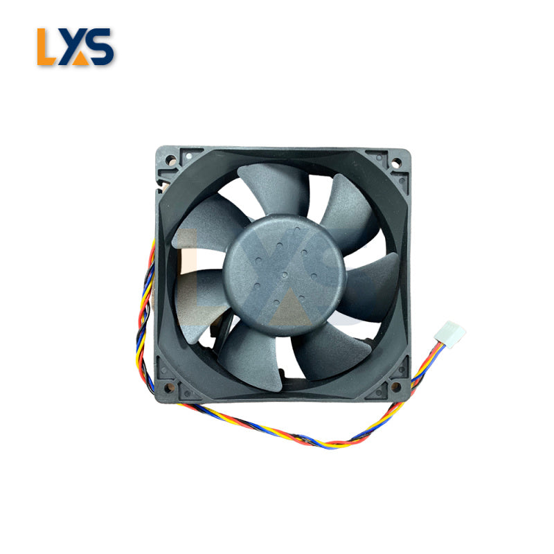 Powerful 12V 4-Wire Cooling Fan - Optimal Airflow for Antminer S9 and Server Systems