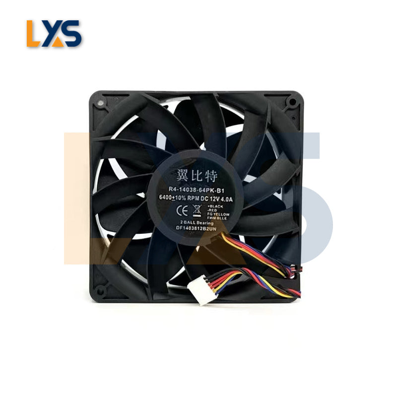 High-Performance Cooling Fan for Ebit Miners - R4-14038-64PK-B1 14038 14cm
