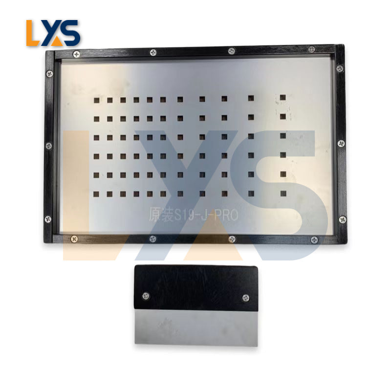 s19j pro stenctil template for hashing board thermal grease safe and easy application