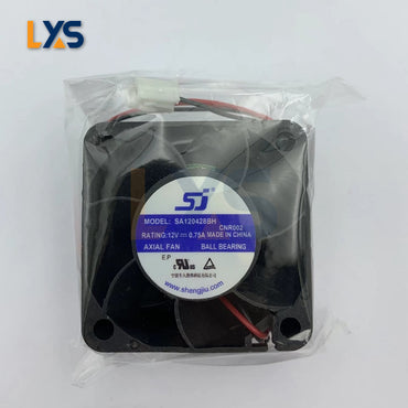 Compact SA120428BH 2-Pin Cooling Fan - Reliable Power Supply Cooling, Long-Term Operation