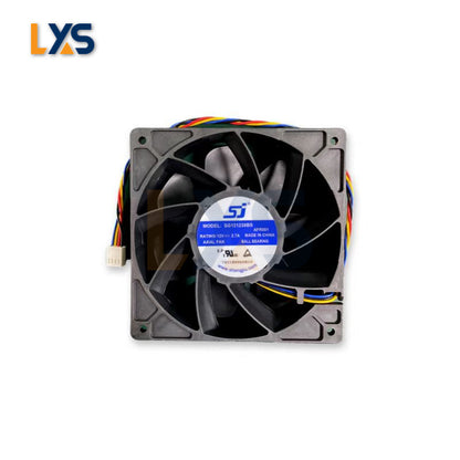 SJ Axial Fan SG121238BS - Efficient 120x38mm ASIC Miner Cooling Fan