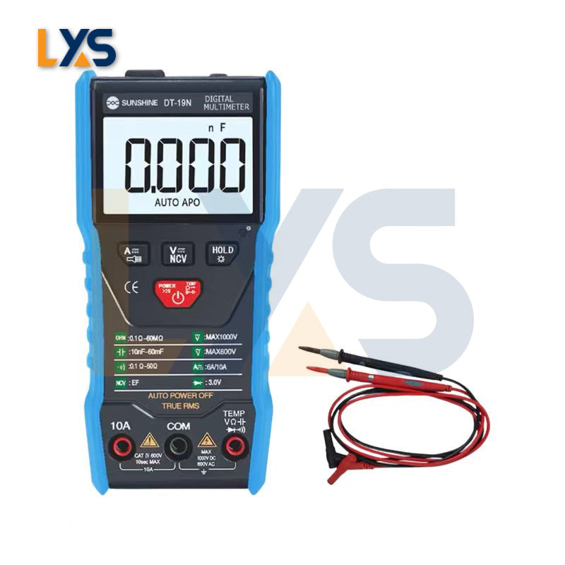 Sunshine DT-19N Fully Automoted Autorange Mini Digital Multimeter for PCBA phone repair