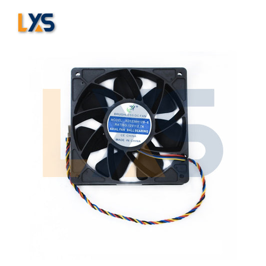 XD1238H12B-6 12cm Cooling Fan - High-Speed Miner Cooling Solution