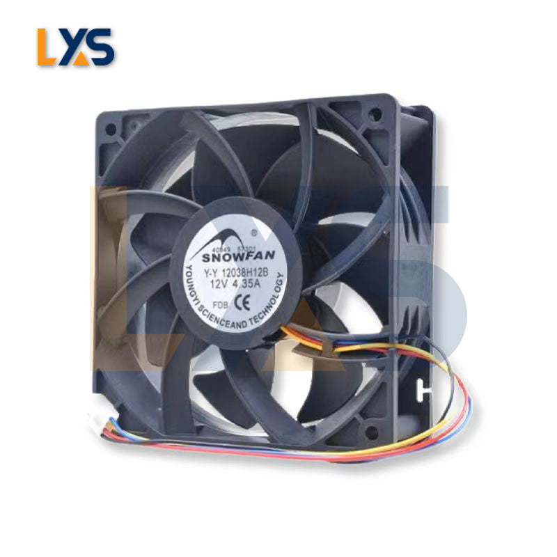 Reliable Cooling Solution - High-Speed 6300 RPM Fan, 230.38 CFM Airflow, Silent Operation