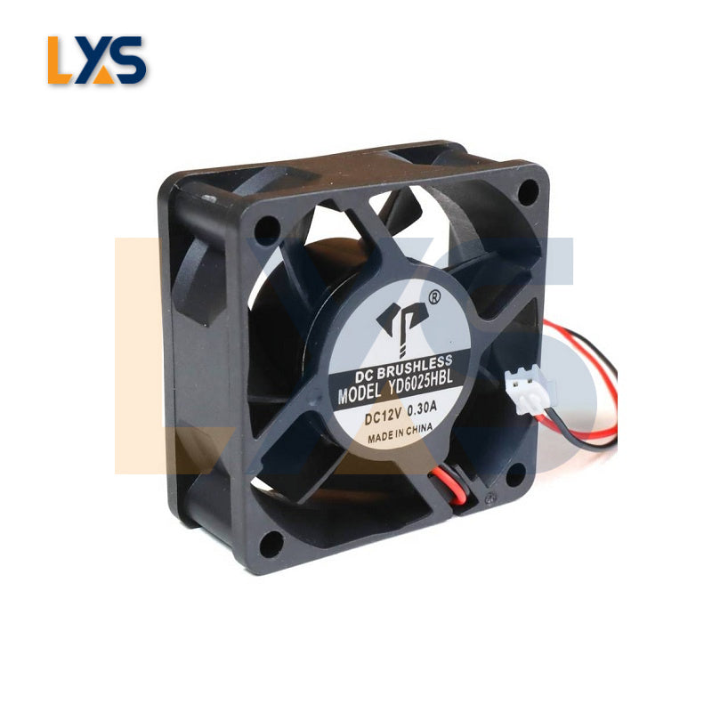 Silent and Trustworthy Cooling - YD6025HSL 12V 0.30A 6cm Fan, High-Quality Construction, Seamless Integration with Bitmain APW3 APW7 APW12 PSUs